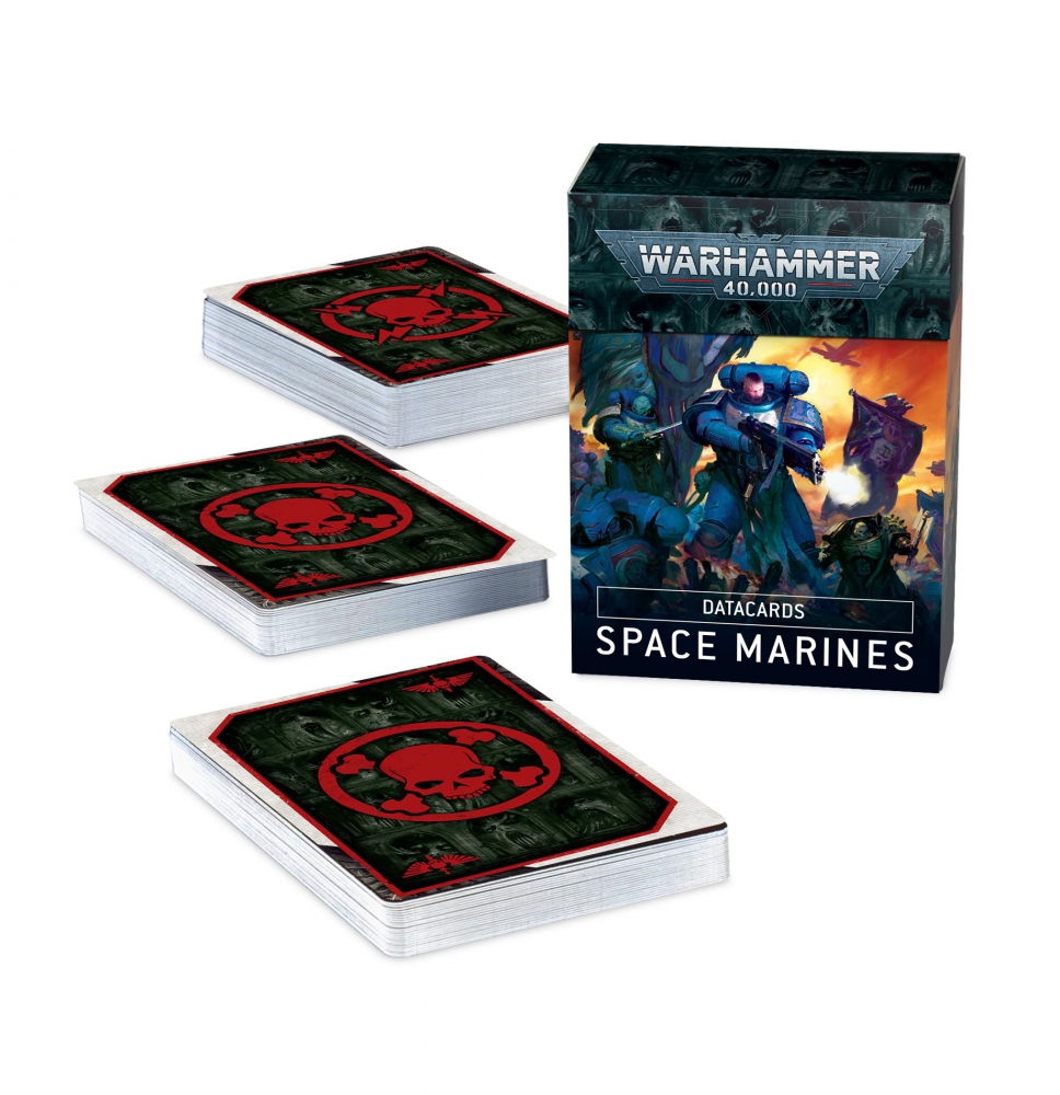 DATACARDS: SPACE MARINES (DEUTSCH)