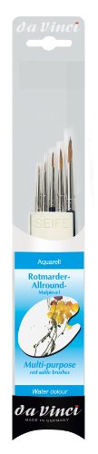 DA VINCI Rotmarder-Allround-Pinsel-Set Serie 5246
