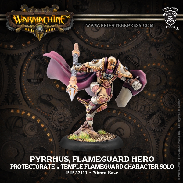 Protectorate Solo Flameguard Hero Pyrrhus