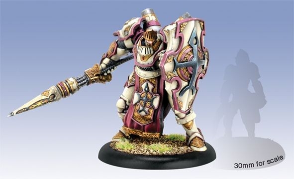 Protectorate Warcaster Anson Durst Rock of the Faith Resin