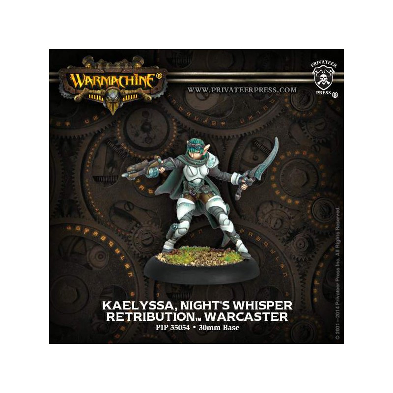 Retribution of Scyrah Warcaster Kaelyssa Night Whisper Resculpt