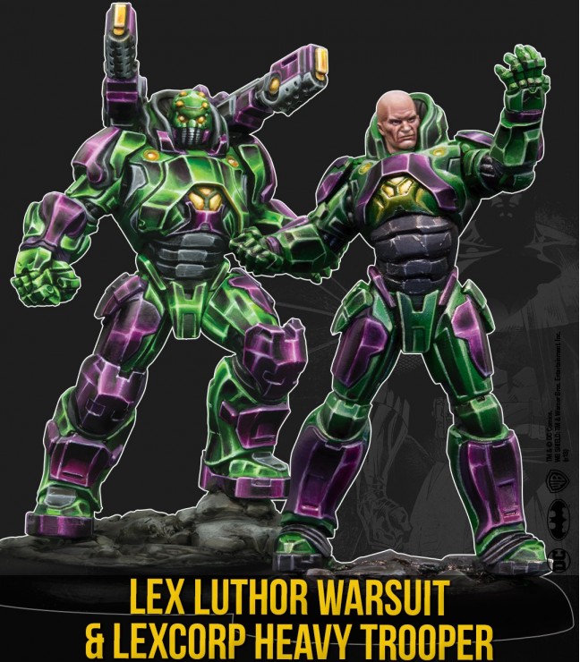 LEX LUTHOR ARMOR &amp; HEAVY TROOPER (MULTIVERSE)