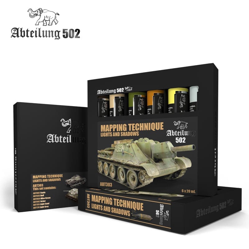 MAPPING TECHNIQUE LIGHTS AND SHADOWS SET