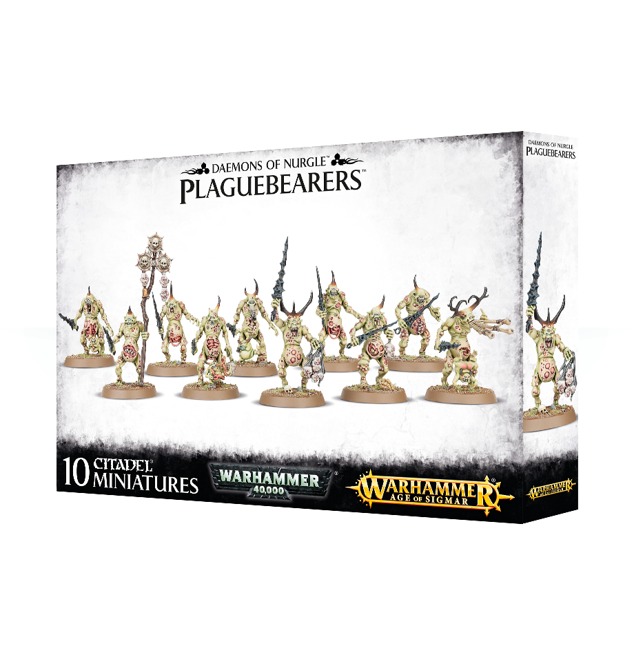 DAEMONS OF NURGLE PLAGUEBEARERS