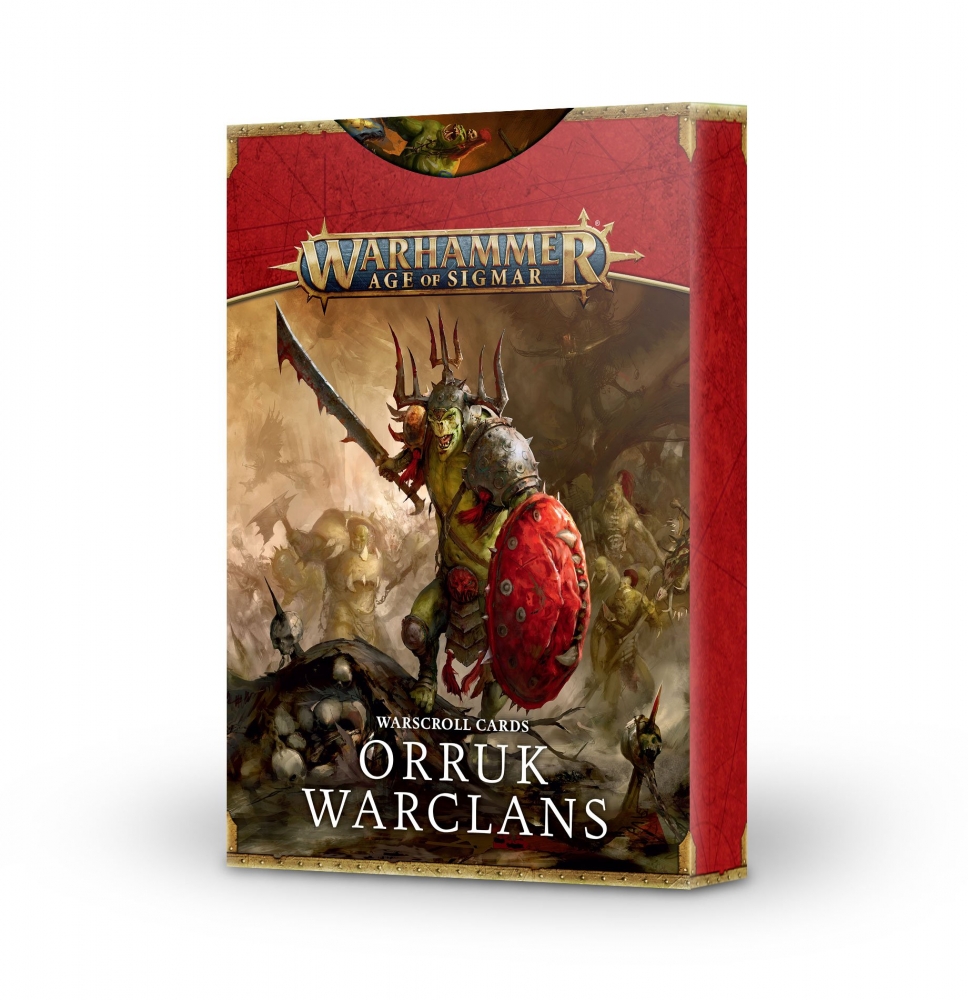 Warscroll Cards: Orruk Warclans (Englisch)