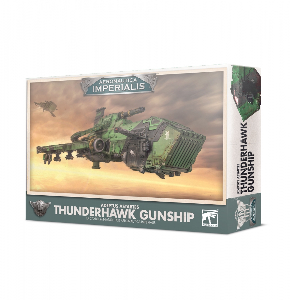 Thunderhawk Gunship des Adeptus Astartes