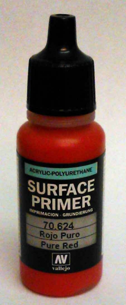 Vallejo Surface Pure Red 17ml 