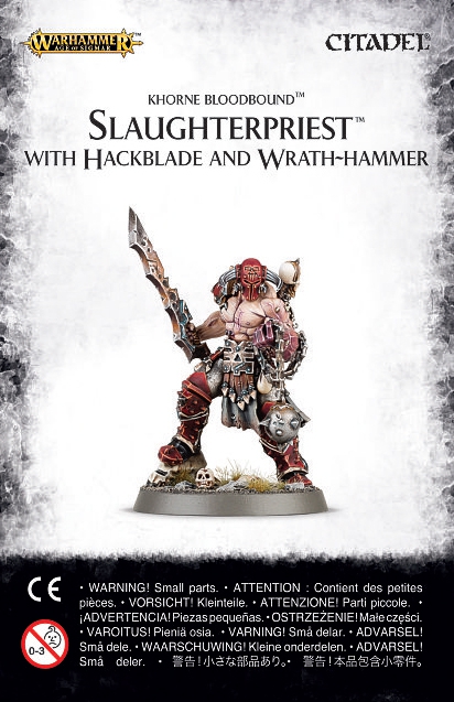 Slaughterpriest mit Hackblade und Wrath-hammer