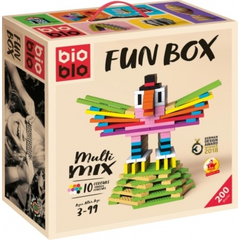 Bioblo - Funbox 200 Steine, 10 Farben