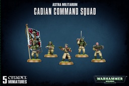 [2100000066032] ASTRA MILITARUM CADIAN COMMAND SQUAD