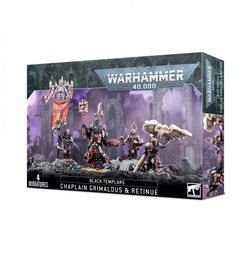 [2100000100927] BLACK TEMPLARS: ORDENSPRIESTER GRIMALDUS &amp; GEFOLGE