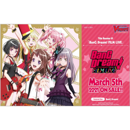 [2100000091478] Cardfight!! Vanguard - BanG Dream! FILM LIVE Title Booster Display (12 Packs) - EN