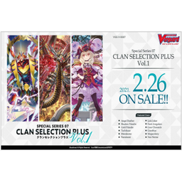 [2100000091454] Cardfight!! Vanguard Special Series Clan Selection Plus Vol.1 Display (12 Packs) - EN