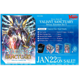 [2100000091447] Cardfight!! Vanguard Special Series Valiant Sanctuary Special Expansion Set V - EN