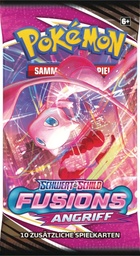 [2100000100477] POKÉMON CARDS SWSH8 FUSIONS ANGRIFF Booster