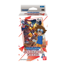 [2100000030064] Digimon Card Game - Starter Deck  Gaia Red ST-1 - EN