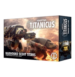 [2100000069125] Adeptus Titanicus Warhound Scout Titans