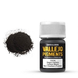 [2100000090549] Vallejo Pigment Carbon Black 30ml