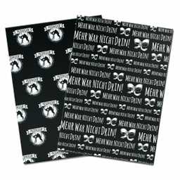 [2100000027620] Pechkeks Geschenkpapier "Mehr war nicht drin" - 2er Set