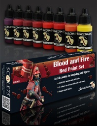 [2100000084531] Scale75 BLOOD and FIRE Red Paint Set