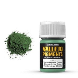 [2100000090525] Vallejo Pigment Chrome Oxide Green 30ml