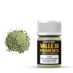 [2100000090587] Vallejo Pigment Faded Olive Green 30ml