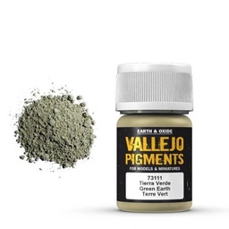 [2100000090518] Vallejo Pigment Green Earth 30ml