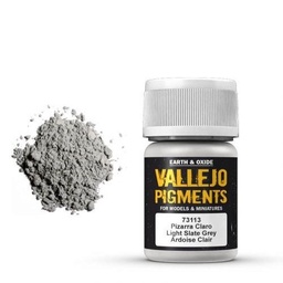 [2100000090532] Vallejo Pigment Light Slade Grey 30ml