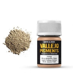 [2100000090464] Vallejo Pigment Light Yellow Ocre 30ml