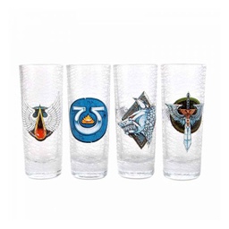 [2100000071272] Warhammer Schnapsgläser 4er-Pack Chapter