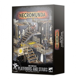 [2100000040711] ZONE MORTALIS: PLATFORMS &amp; STAIRS / Necromunda: Plattformen und Treppen der Zone Mortalis