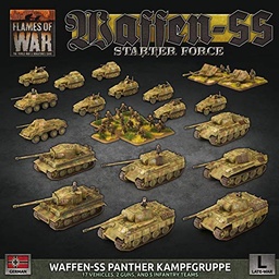[2100000051601] Flames of War GEAB19 Waffen-SS Panther Kampfgruppe Starter Force