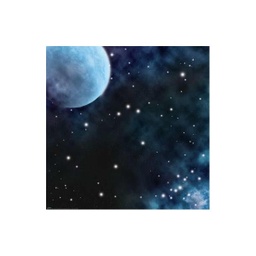 [2100000064779] Frozen Planet Space Game Mat (36"x36")