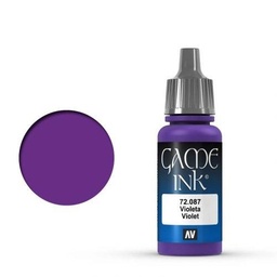 [2100000063925] Vallejo Game Color Ink: 087 Ink Violet, 17 ml