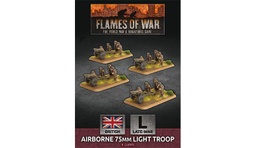 [2100000055203] PREORDER : Airborne 75mm Light Troop (Plastic)