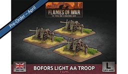 [2100000055319] PREORDER: Bofors Light AA Troop (Plastic)