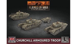 [2100000055241] PREORDER:  Churchill Armoured Troop (Plastic)