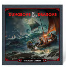 [2100000097890] Preorder: Danilo Calendar - DUNGEONS &amp; DRAGONS 2022 SQUARE CALENDAR