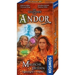 [2100000098477] Andor - Magische Helden (Erw. für 5 - 6 Spieler) - DE