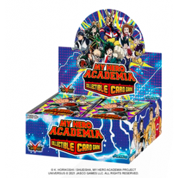 [2100000075096] Preorder: My Hero Academia Collectible Card Game - Booster Display (24 packs) Wave 1 - EN