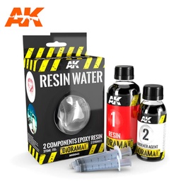 [2100000048861] RESIN WATER 2-COMPONENTS EPOXY RESIN - 375ml