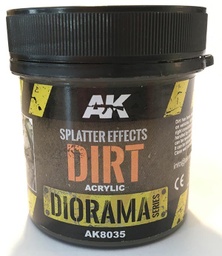 [2100000048809] Splatter Effects Dirt - 100ml (Acrylic)