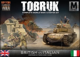 [2100000122882] Desert Starter Set - Tobruk (Ital vs Brit)