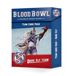 [2100000035854] Blood Bowl Dark Elf Team Card Pack (Englisch)